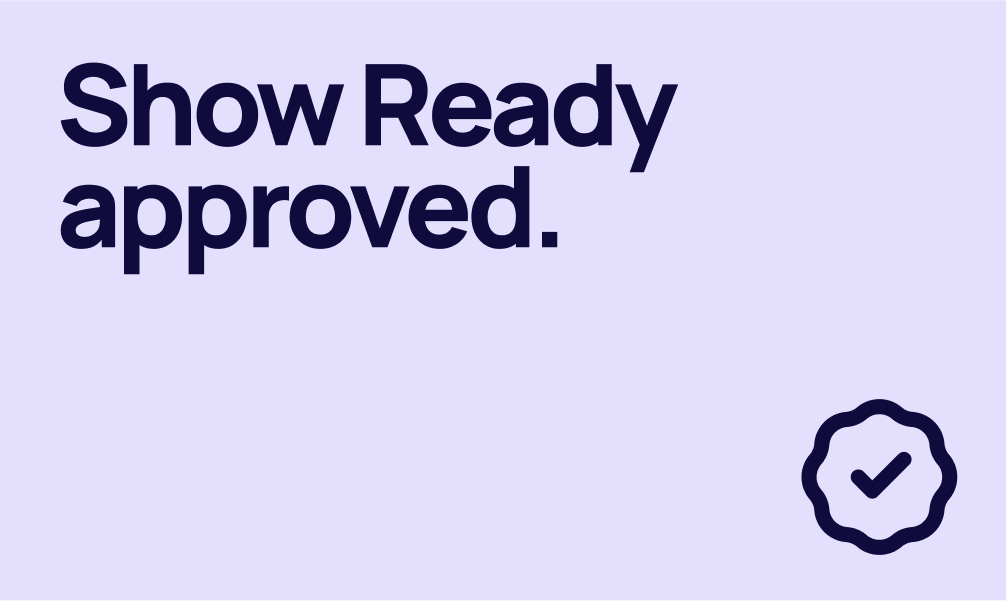 Graphic depicting a mountain peak at sunset cropped in a circle with the words RANGE CRAZY above and below.